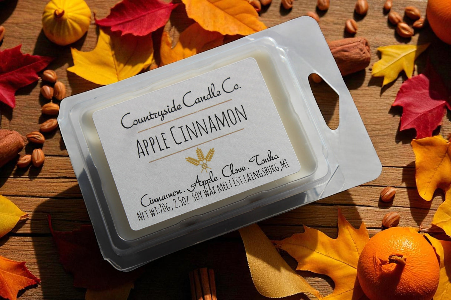 2.5oz Apple Cinnamon Wax Melt