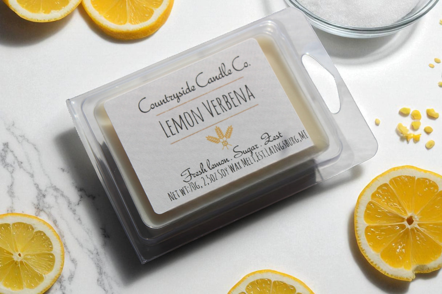 2.5oz Lemon Verbena Wax Melt