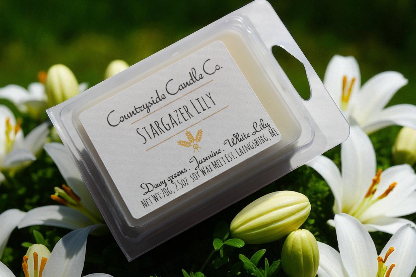 2.5oz Stargazer Lily Wax Melt