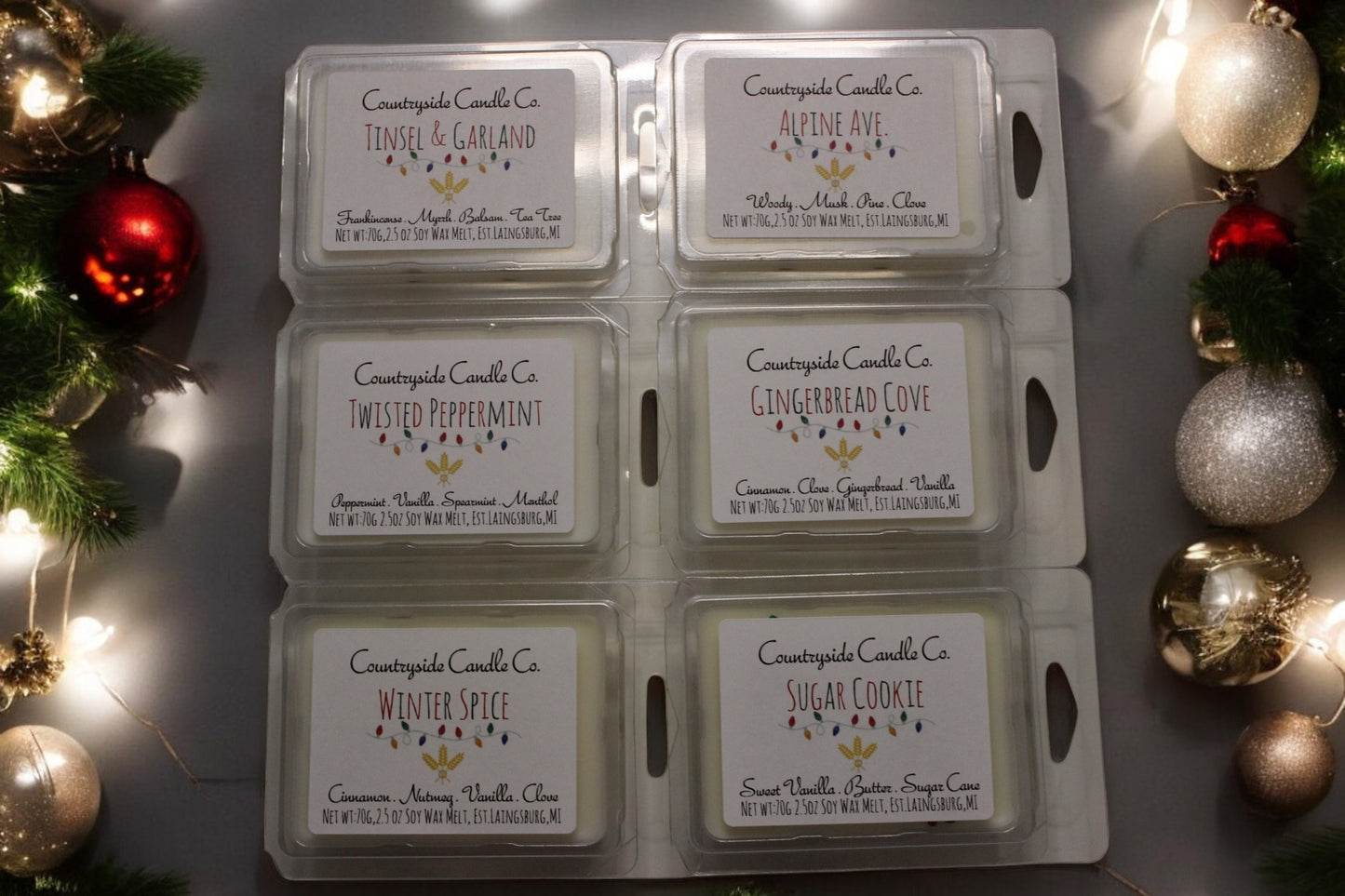 2.5oz Winter Collection Wax Melt Bundle