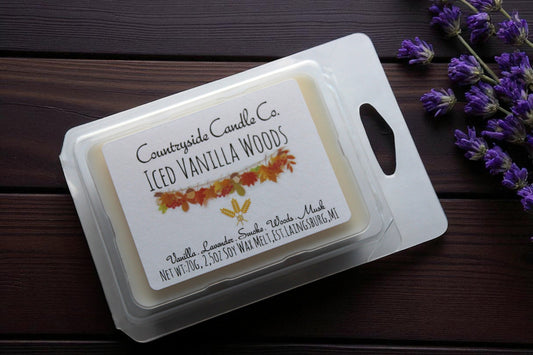2.5oz Iced Vanilla Woods Wax Melt