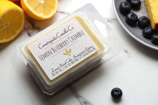 2.5oz Lemon Blueberry Crumble Wax Melt