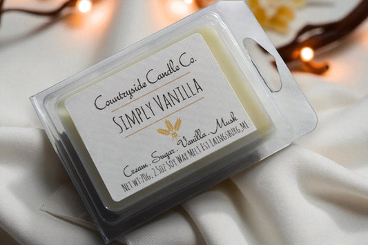 2.5oz Simply Vanilla Wax Melt