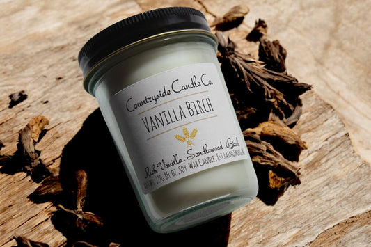8oz Vanilla Birch Soy Candle