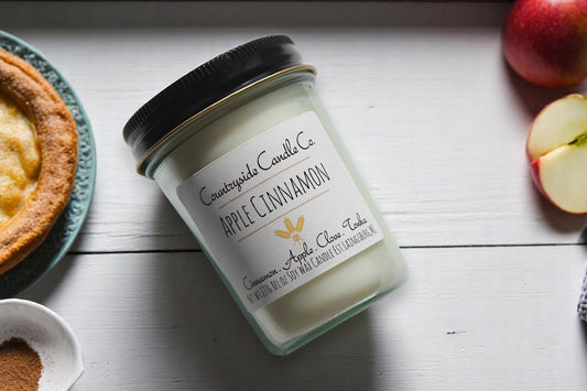 8oz Apple Cinnamon Soy Candle