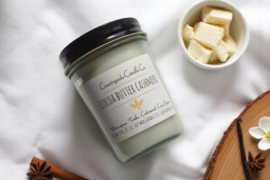 8oz Cocoa Butter Cashmere Soy Candle