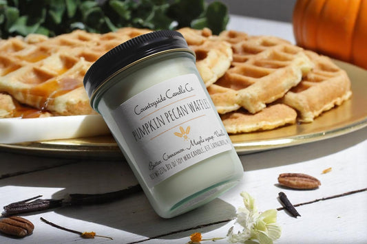 8oz Pumpkin Pecan Waffles Soy Candle