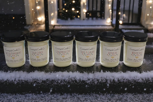 8oz Winter Candle Collection Bundle