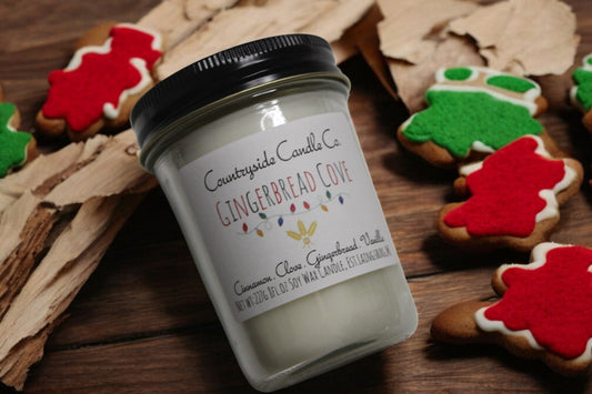 8oz Gingerbread Cove Soy Candle