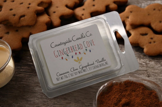 2.5oz Gingerbread Cove Wax Melt