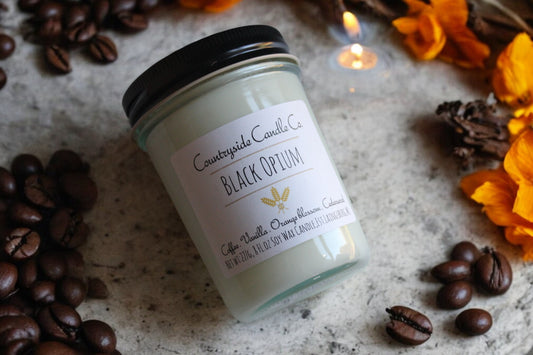 8oz Black Opium Soy Candle