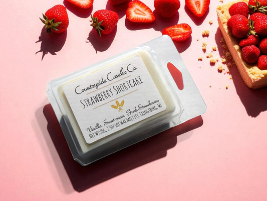 2.5oz Strawberry Shortcake Wax Melt