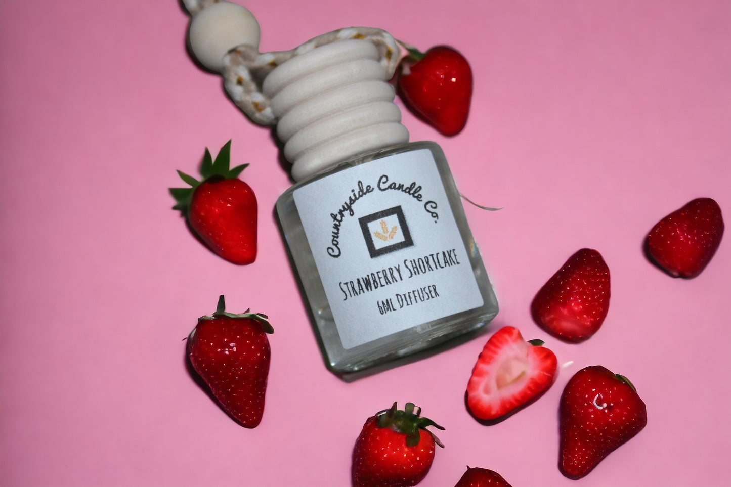 8ml Strawberry Shortcake Car diffuser