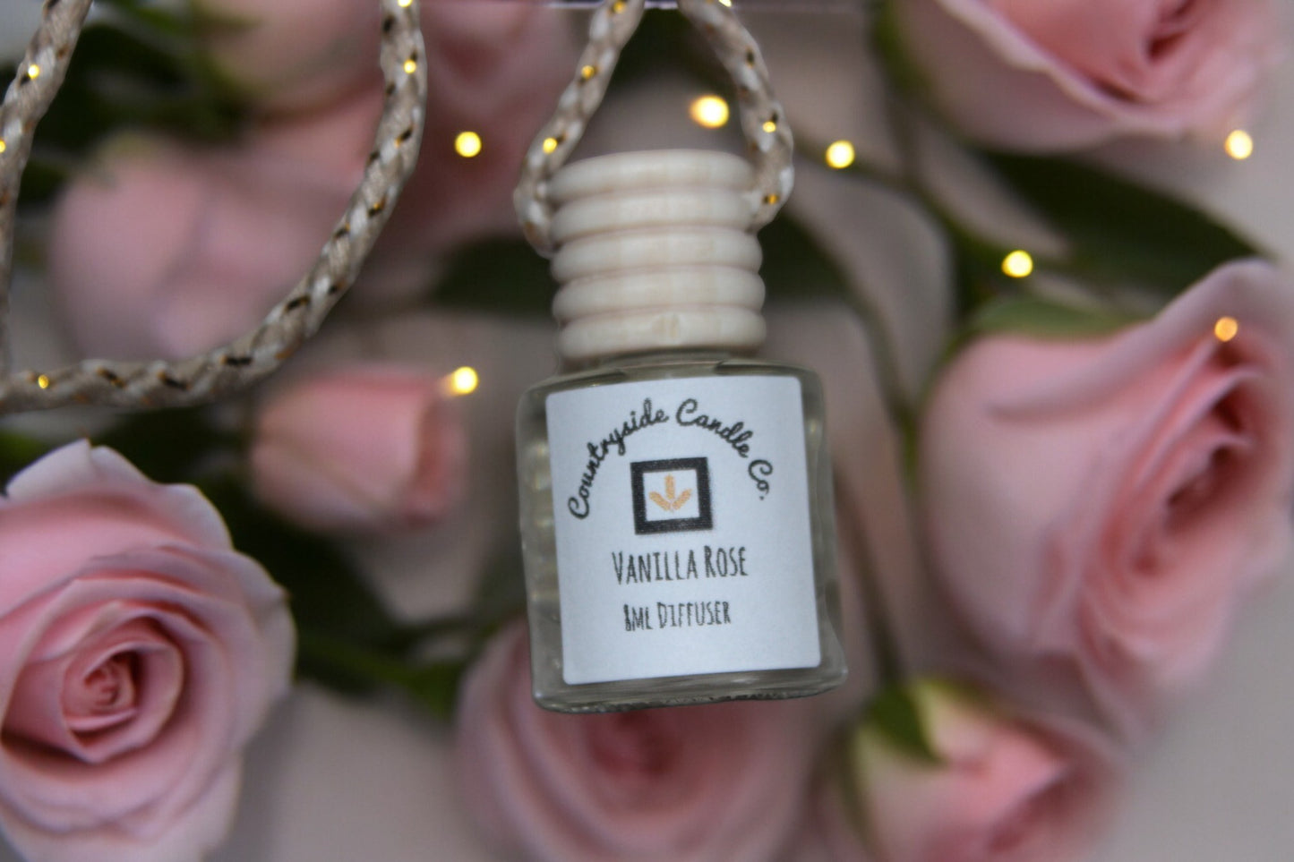 8ml Vanilla Rose Car Diffuser